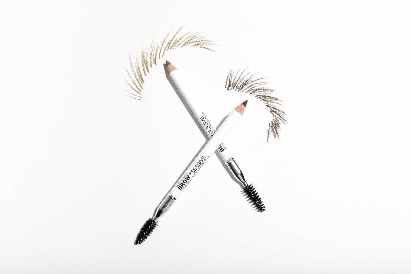 Brow-Sessive Brow Pencil, Ultra-Precise Dual Ended Spoolie Brush for Perfect Buidlable Blendable Shaping, Natural Lasting Shades for Every Brow, Cruelty-Free & Vegan - Taupe(Packaged)