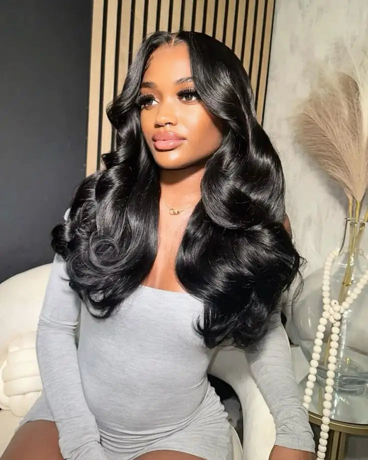 Brazilian Body Wave Human Hair Wig Natural Color HD Lace for Black Women Remy Hair Product