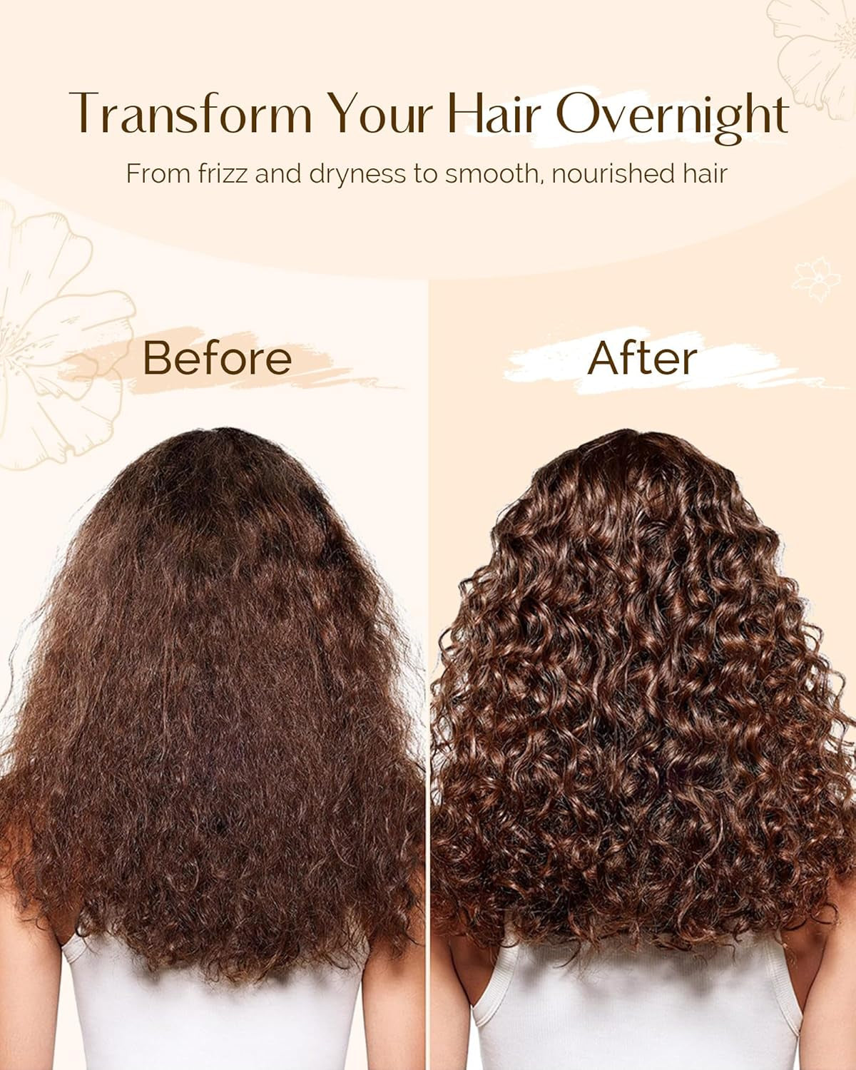 Satin Sleep Bonnet for Natural Hair - Extra Double Layer Long Adjustable Silk Hair Bonnet for Braids, Locs, Curls - Women’S Night Hair Protection Cap