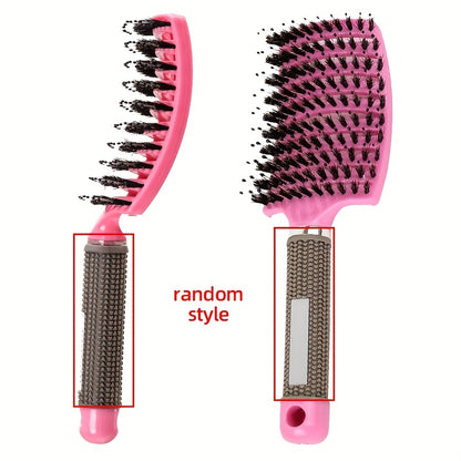 A Magical Scalp Massaging Detangling Hairbrush
