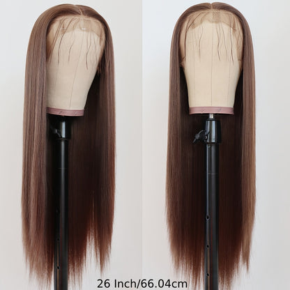 Brown Colored 13x6 Lace Front