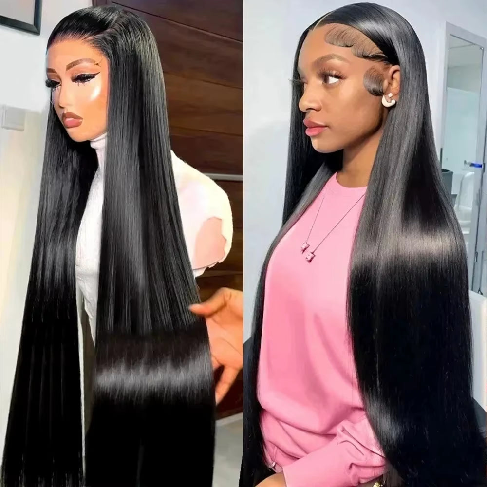 250Density 360 Full Lace Wig Invisi Strap Glueless Wig Preplucked Wig Straight HD 360 Lace Front Wig Precut Lace Glueless Wig