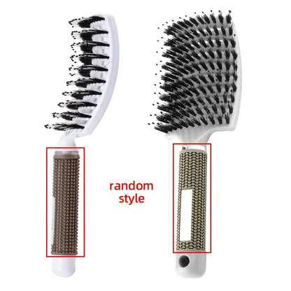 A Magical Scalp Massaging Detangling Hairbrush