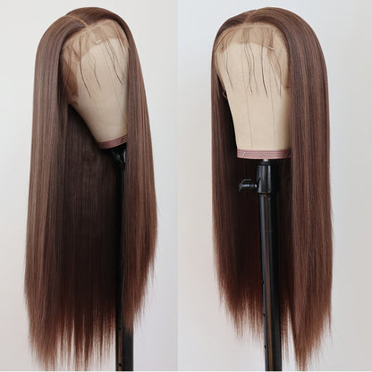 Brown Colored 13x6 Lace Front