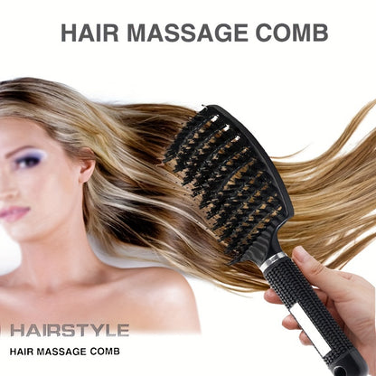 A Magical Scalp Massaging Detangling Hairbrush