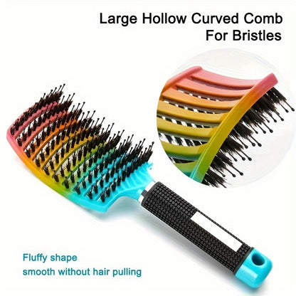A Magical Scalp Massaging Detangling Hairbrush