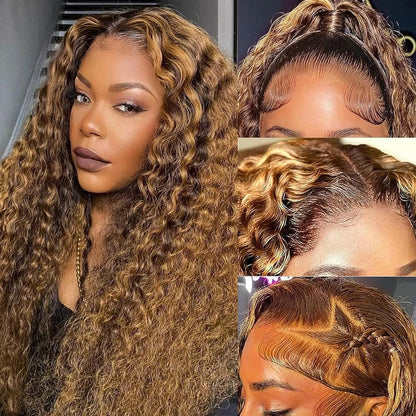 Highlight Wig Human Hair Ombre Hd Lace