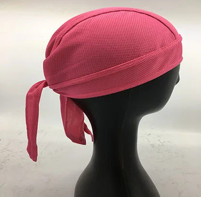High Quality Custom logo High Elastic Cycling Doo RAG Skull Bandana Head Wrap Breathable Helmet Liner
