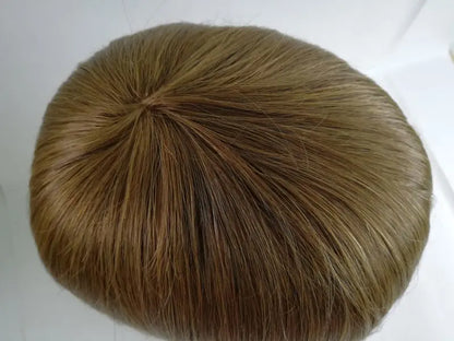 Top Quality 100% Chinese Human Hair Toupee Full Lace Human Hair Toupee for Women