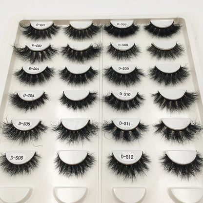 Fluffy Lashes 3d Mink Lashes 100% Cruelty Free