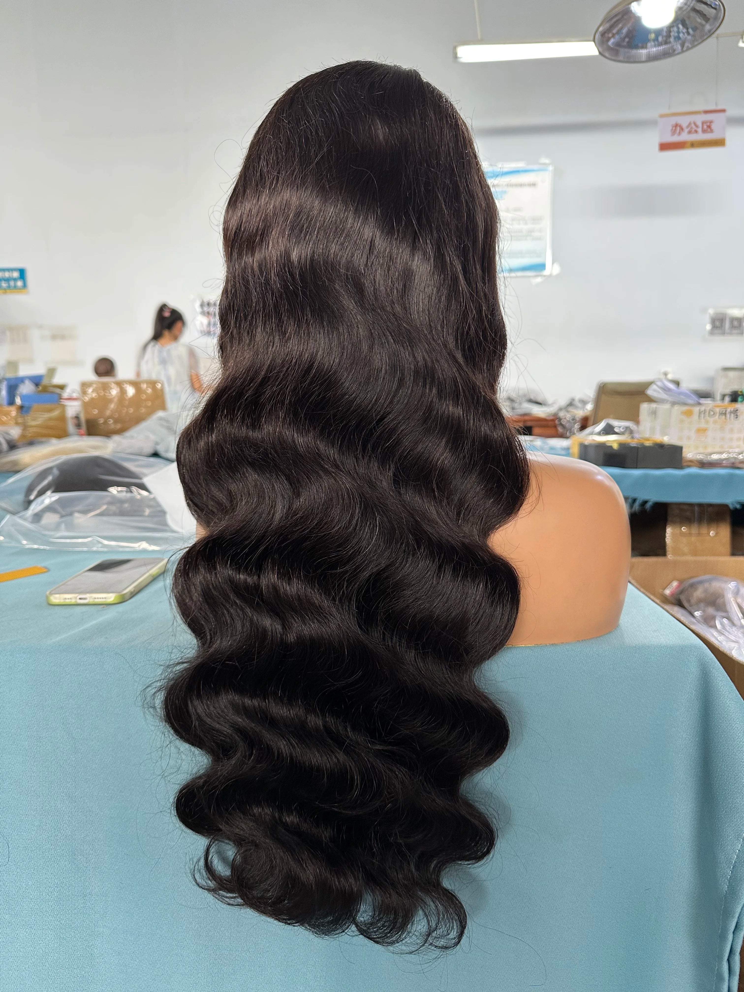 Natural Color Brazilian Body Wave 13x4 HD Lace Frontal Human Hair Wigs 18/20/22 Inch Ready for Black Woman Immediate Wear