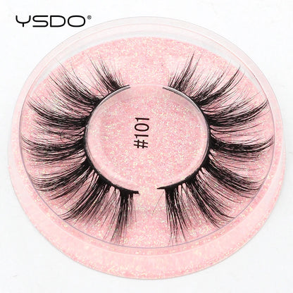 YSDO 1 pair 3D Mink Lashes