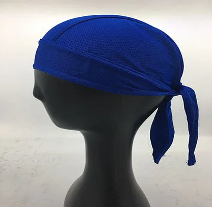 High Quality Custom logo High Elastic Cycling Doo RAG Skull Bandana Head Wrap Breathable Helmet Liner