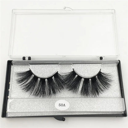 RED SIREN Dramatic Long Thick 25mm Mink Lashes Wholesale Bulk False Eyelashes