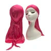High Quality Head Wrap Silky Hair 360 Waves Du Rag Bonnet Durag for Men Soft Hair Scarf