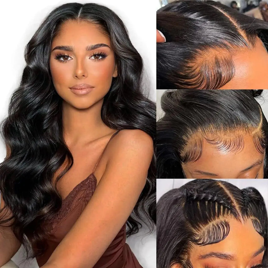 20 26 Inch HD Body Wave Lace Front Wig Pre Plucked 13x4  Lace Frontal Wig 100% Cuticle Aligned Human Hair Wigs on Clearance Sale