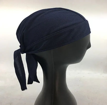 High Quality Custom logo High Elastic Cycling Doo RAG Skull Bandana Head Wrap Breathable Helmet Liner
