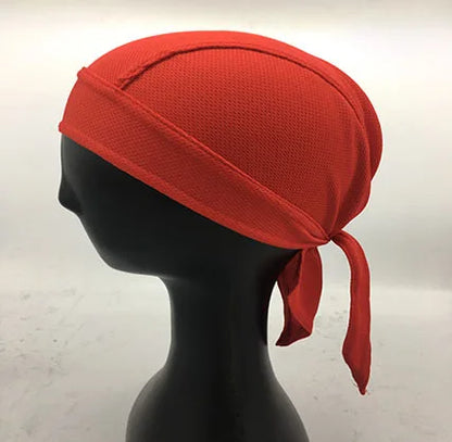 High Quality Custom logo High Elastic Cycling Doo RAG Skull Bandana Head Wrap Breathable Helmet Liner