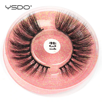 YSDO 1 pair 3D Mink Lashes