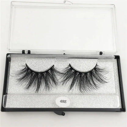 RED SIREN Dramatic Long Thick 25mm Mink Lashes Wholesale Bulk False Eyelashes