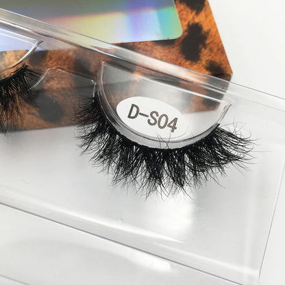 Fluffy Lashes 3d Mink Lashes 100% Cruelty Free
