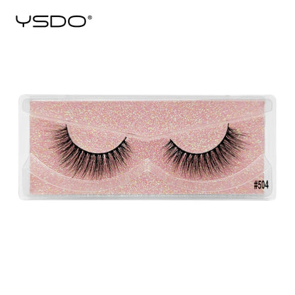 YSDO 1 pair 3D Mink Lashes