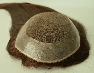 Top Quality 100% Chinese Human Hair Toupee Full Lace Human Hair Toupee for Women