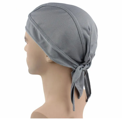 High Quality Custom logo High Elastic Cycling Doo RAG Skull Bandana Head Wrap Breathable Helmet Liner