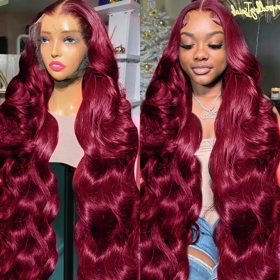 100% 34 Inch Brazilian Virgin Human Hair Wig Body Wave 13x4 HD Lace Frontal Wigs,180% Human Hair Glueless Lace Front Wig