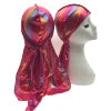 High Quality Head Wrap Silky Hair 360 Waves Du Rag Bonnet Durag for Men Soft Hair Scarf