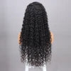 100% Human Hair 13x4 Water Wave Lace Frontal Wig HD 20 Inch 13x4 Lace Front Wigs Water Loose Waves Black Brazilian Pre Plucked