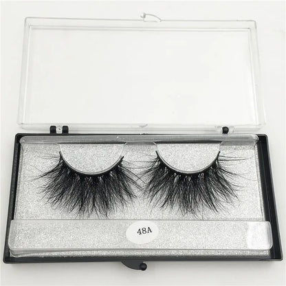 RED SIREN Dramatic Long Thick 25mm Mink Lashes Wholesale Bulk False Eyelashes