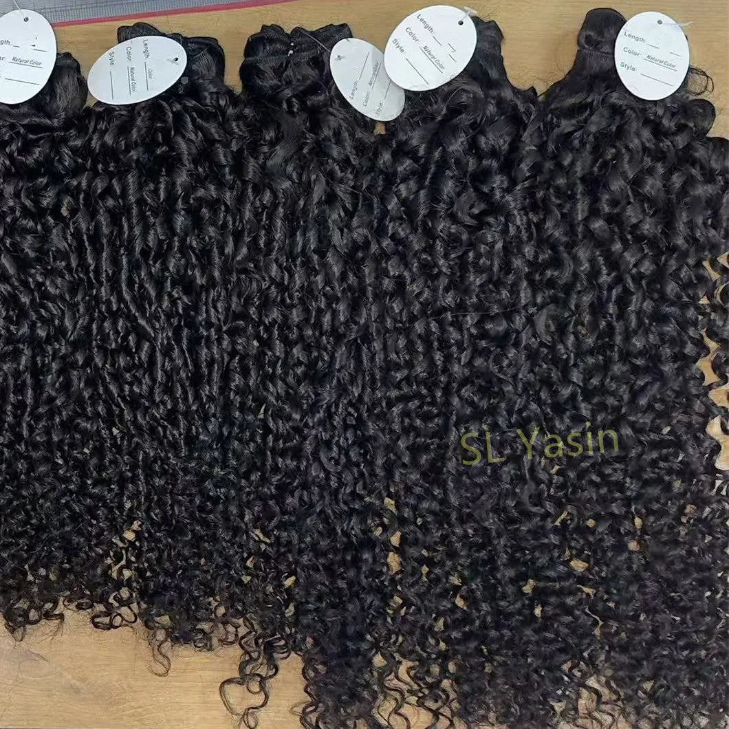 Wholesale Unprocessed Raw Human Hair Cambodian Body Wave Hair Cuticle Aligned Burmese Kinky Curly Hair Bundles