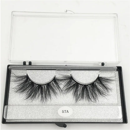 RED SIREN Dramatic Long Thick 25mm Mink Lashes Wholesale Bulk False Eyelashes