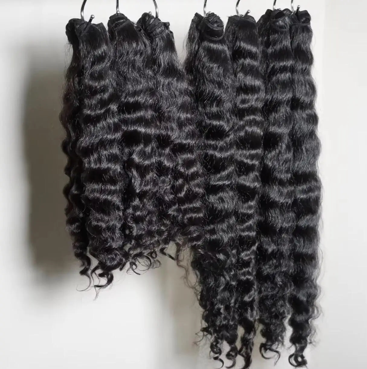 Raw Human Hair 100 Percent Human Hair Burmese Curly Hair Bundles Pixie Curly Natural Wave Straight