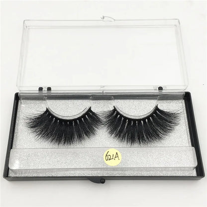 RED SIREN Dramatic Long Thick 25mm Mink Lashes Wholesale Bulk False Eyelashes