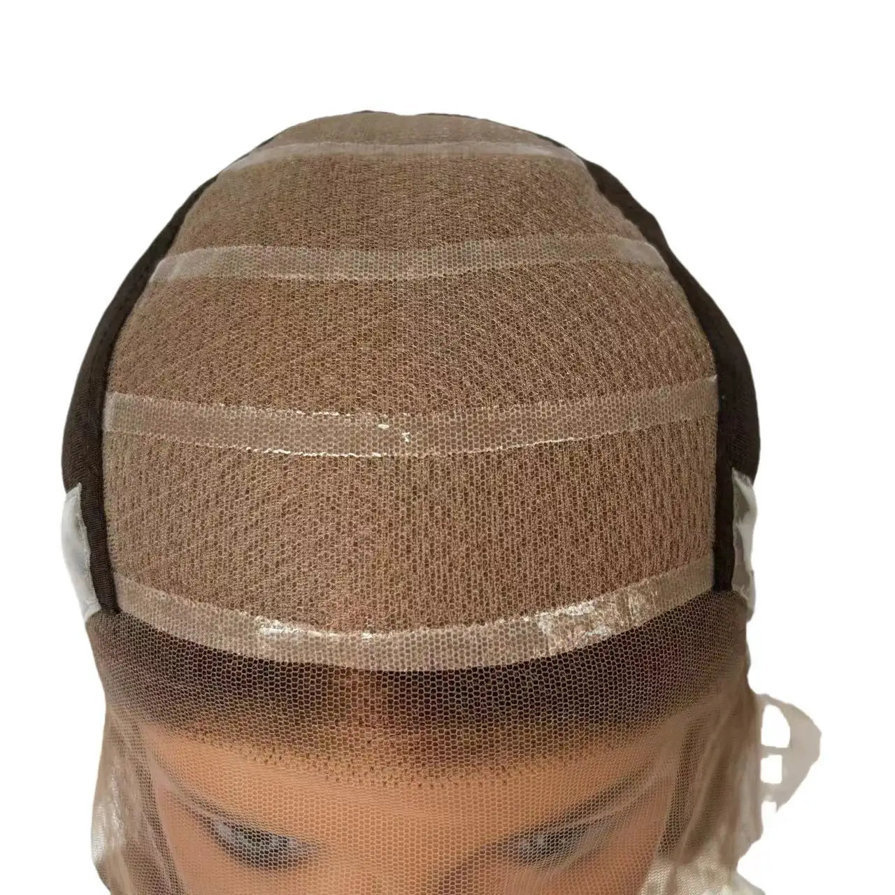 100%Hand-Tied  Human Hair Silk Top Silk Base Top Medical Wig Human Hair Medical Wig for Cancer Patients  Silicone