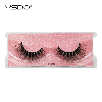 YSDO 1 pair 3D Mink Lashes