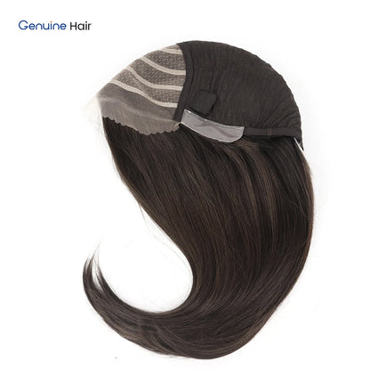 Premium European Virgin Hair Medical Wig Silk Base Medium Adjustable Wig for Cancer Patients Custom Natural Scalp Hairpiece HD