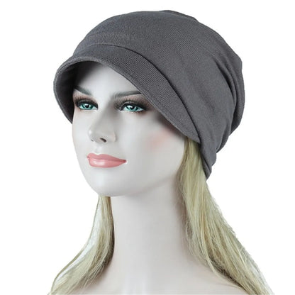 Women Soft Satin Lining India Hat Stretch Sleep Cap Muslim Ruffle Cancer Chemo Hat Beanie Scarf Turban Head Wrap Cap
