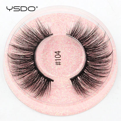 YSDO 1 pair 3D Mink Lashes