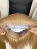 High Quality 100% Raw Virgin Hair Transparent PU Full Lace Glueless Wigs for Bald People and Cancer Patients