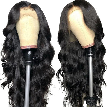 African Wig for Women with Long Curly Hair and Large Waves