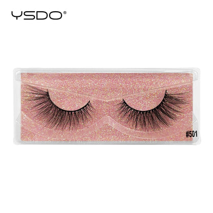 YSDO 1 pair 3D Mink Lashes