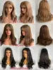 Ash Blonde Color Ready to Ship Glueless Silk Top Silicone Medical Wig Replacement  European Human Hair for Alopecia or Cancer