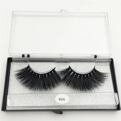 RED SIREN Dramatic Long Thick 25mm Mink Lashes Wholesale Bulk False Eyelashes
