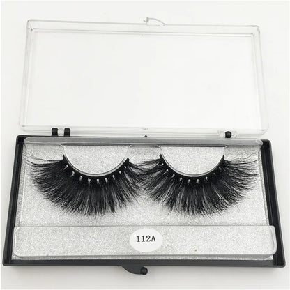 RED SIREN Dramatic Long Thick 25mm Mink Lashes Wholesale Bulk False Eyelashes