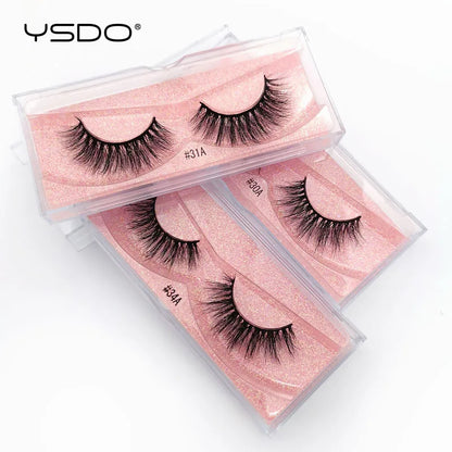 YSDO 1 pair 3D Mink Lashes
