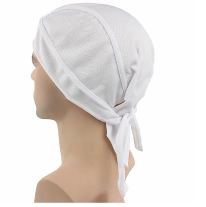 High Quality Custom logo High Elastic Cycling Doo RAG Skull Bandana Head Wrap Breathable Helmet Liner
