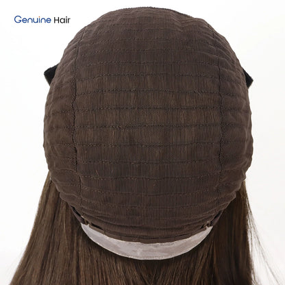 Premium European Virgin Hair Medical Wig Silk Base Medium Adjustable Wig for Cancer Patients Custom Natural Scalp Hairpiece HD
